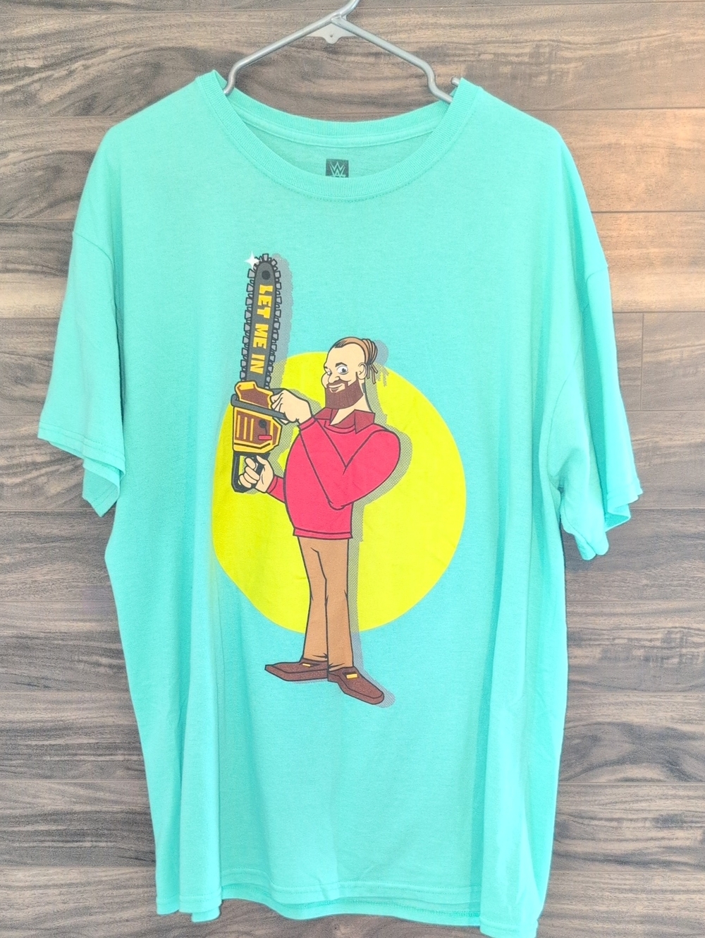 WWE - Bray Wyatt - Firefly Funhouse - Let Me In Chainsaw T-Shirt - Size XL